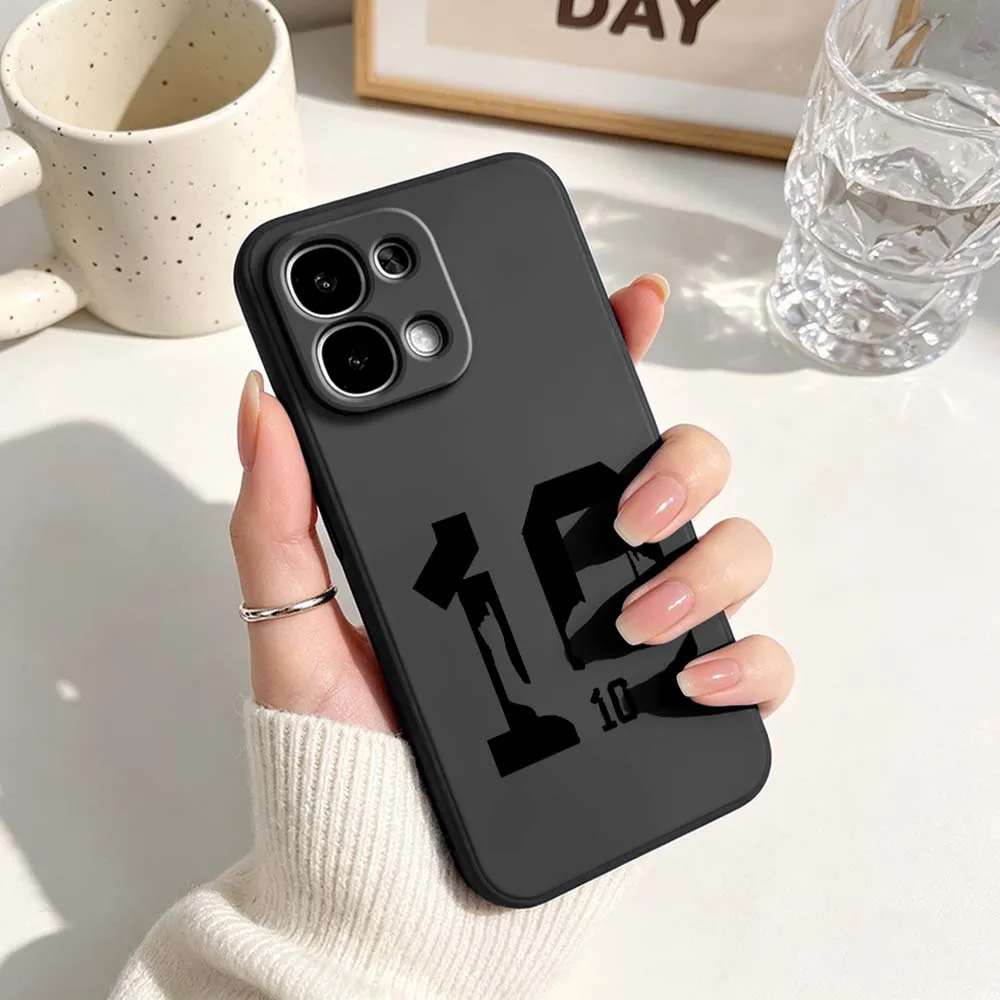 Luxury Football Star Black Phone Case