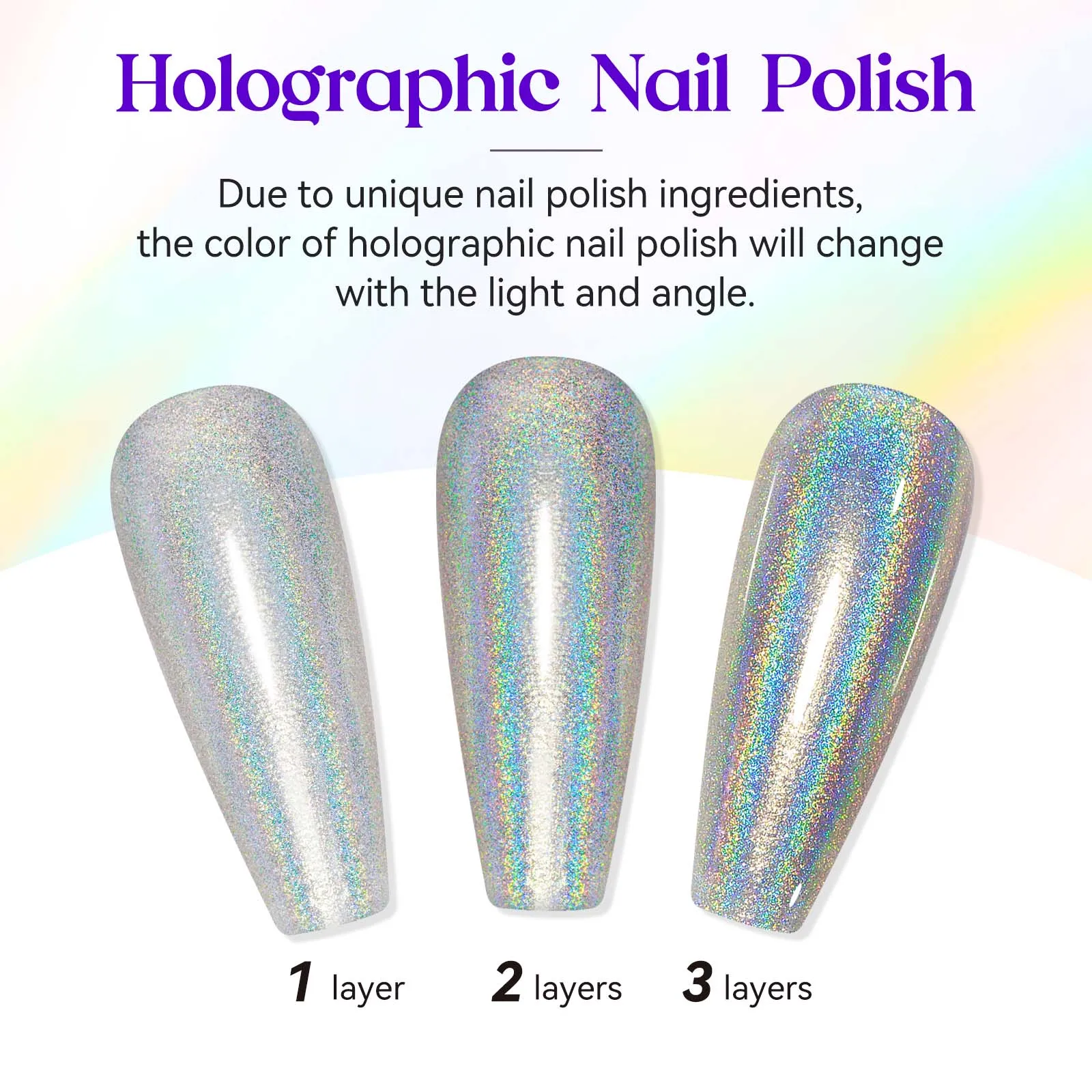 Laser Nail Polish 15 ML Semis Permanent UV Led Gel