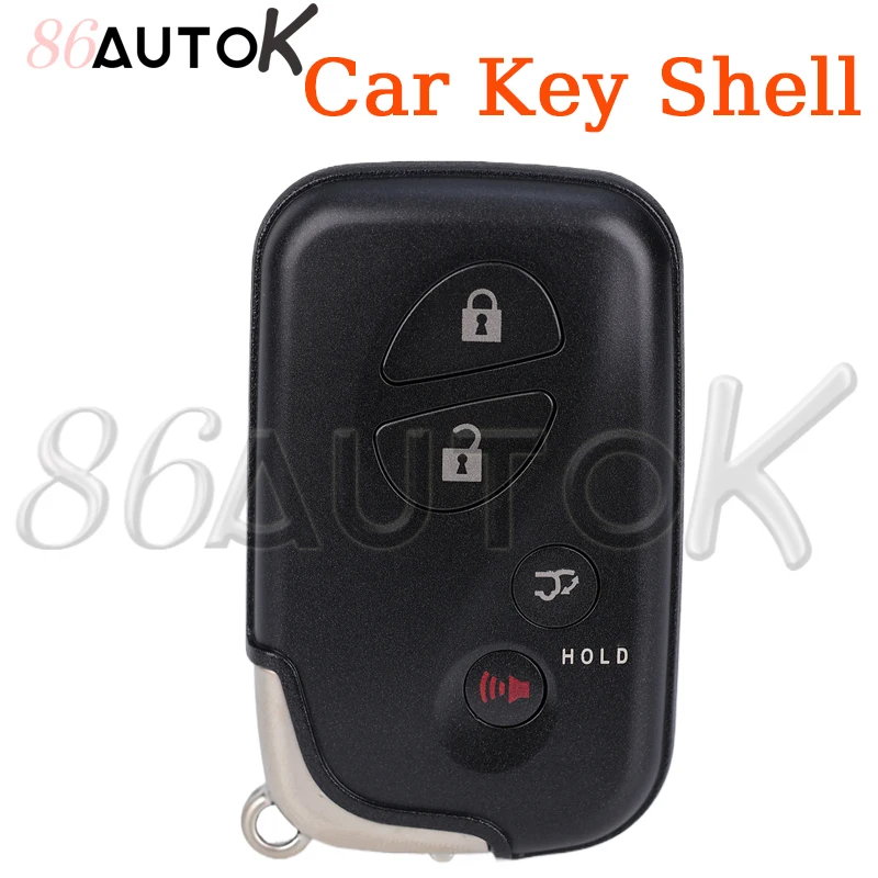 Luxury Key Case Shell Housing for Lexus Smart Car Key Cover Fob