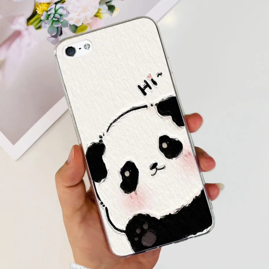 Charming Abstract Art Soft Silicone Phone Case