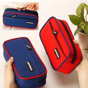 Astuccio creativo Simpatico ragazzo ragazza Astucci per matite Kawaii Astuccio per penne per bambini Grande grande scatola di cancelleria Forniture per studenti delle scuole
