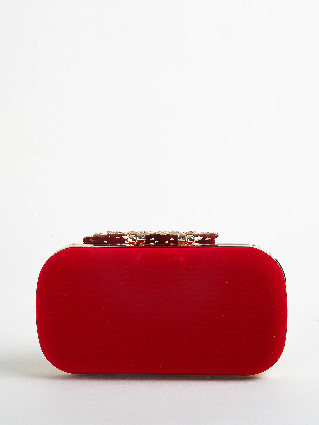 حقيبة كلاتش نسائية مرصعة بأحجار الراين مع مشبك على...