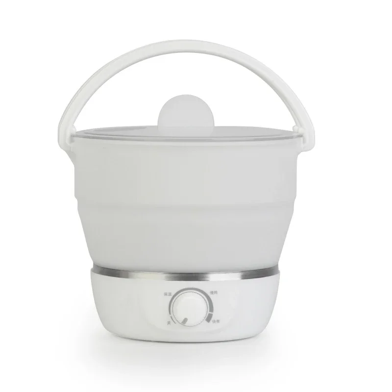Foldable electric Hot pot portable multifunctional electric stew pot dual voltage travel pot electric kettle 5