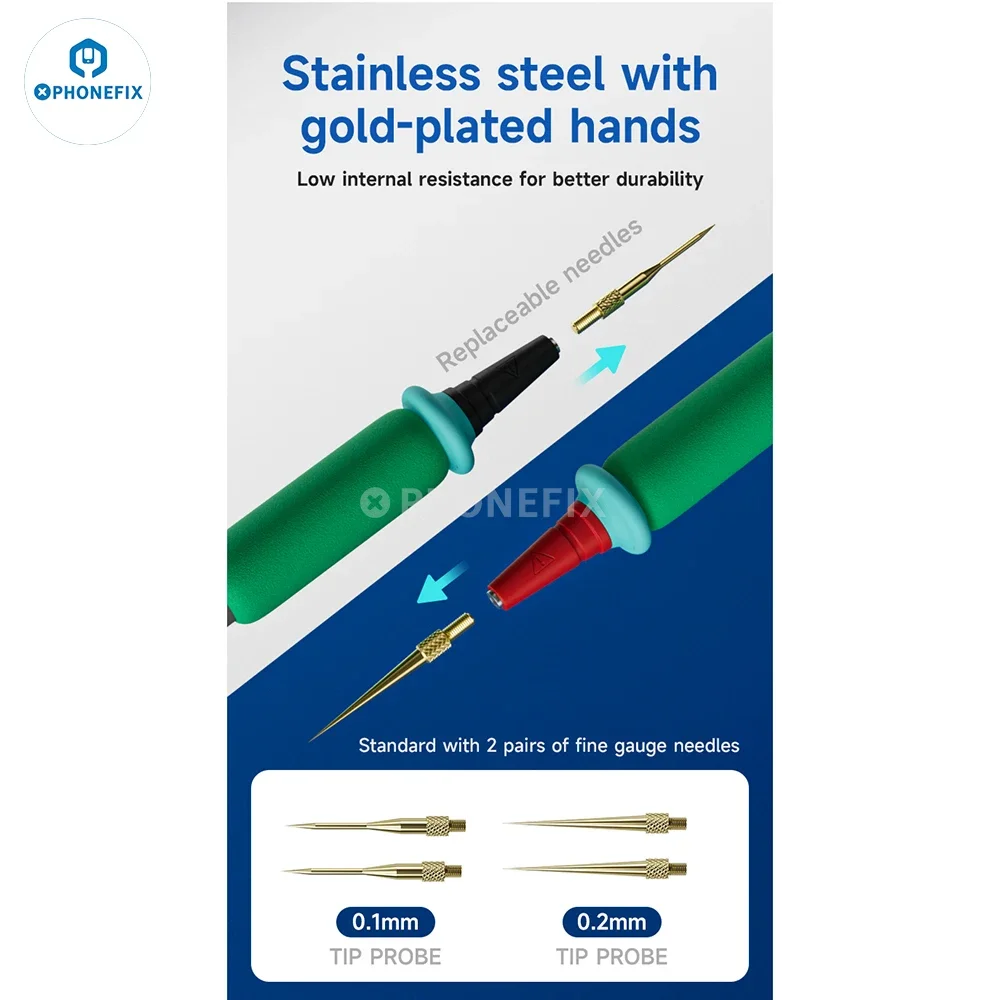 XZZ P2 1000V 25A Silicone Test Lead High-precision Measurement
