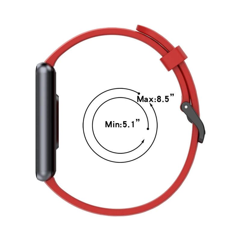 Accessori Ricambio Smartband A Sgancio Rapido Bracciale In Silicone Per Cinturino Morbido Realmeband2 1Pz