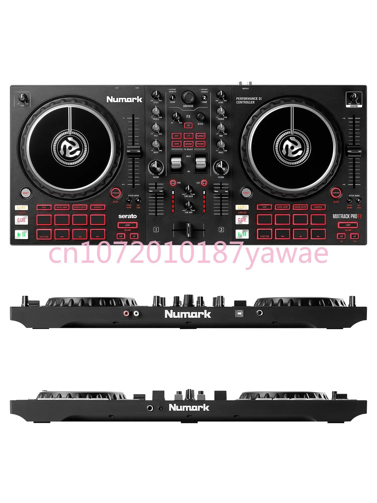 Numark mix track pro/platinum fx dj disk recorder controller 