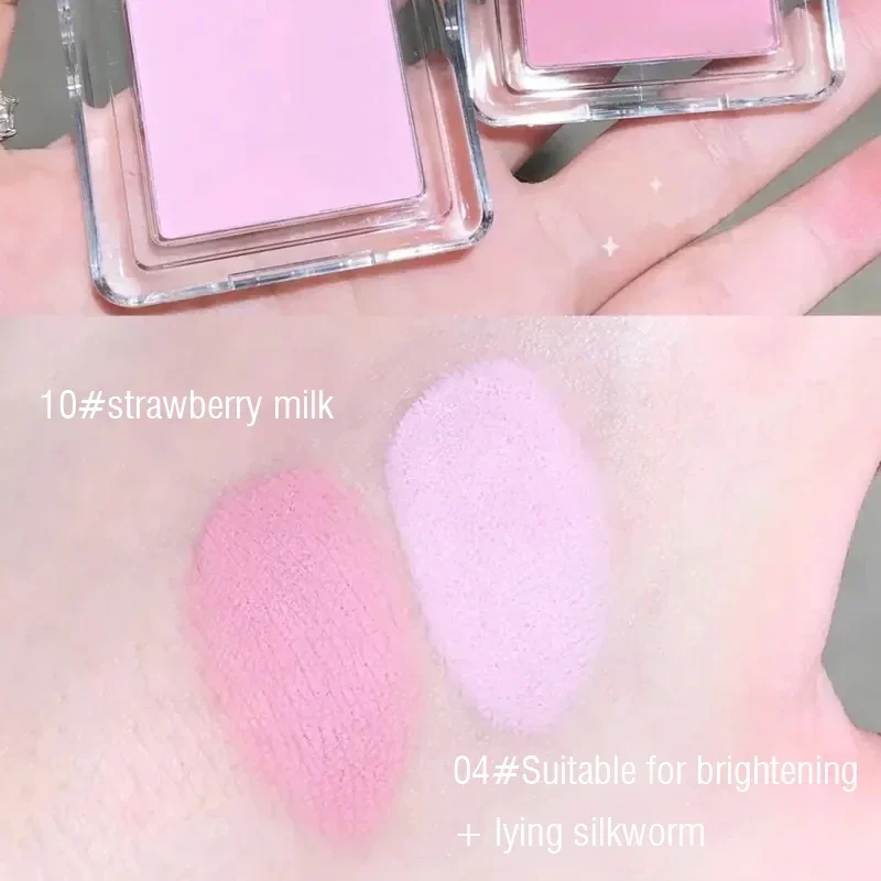 Blush Blueberry Palette Face Mineral Pigment Cheek Blusher Powder Cosmetic Natural Contour Shimmer Highlight Cream Palette powder blusher blush powder blush plate blush cream cream blusher facial blusher