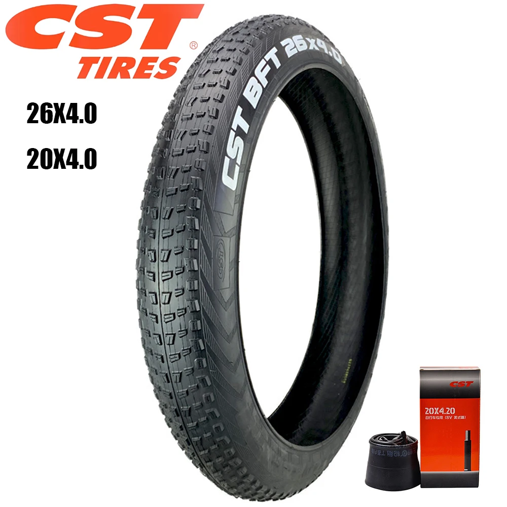 Cst Fat Tire 20X4.0 Electric Motoslitta Bicicletta Pneumatico Outdoor Biking Mtb Bicicletta Ruota Anteriore Antiscivolo Grasso Pneumatico Accessorio B