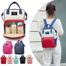 Bolsa de pañales para mujer embarazada, mochila de viaje, bolso de lactancia, bolso de moda para el cuidado del bebé, impermeable, de ocio de gran capacidad