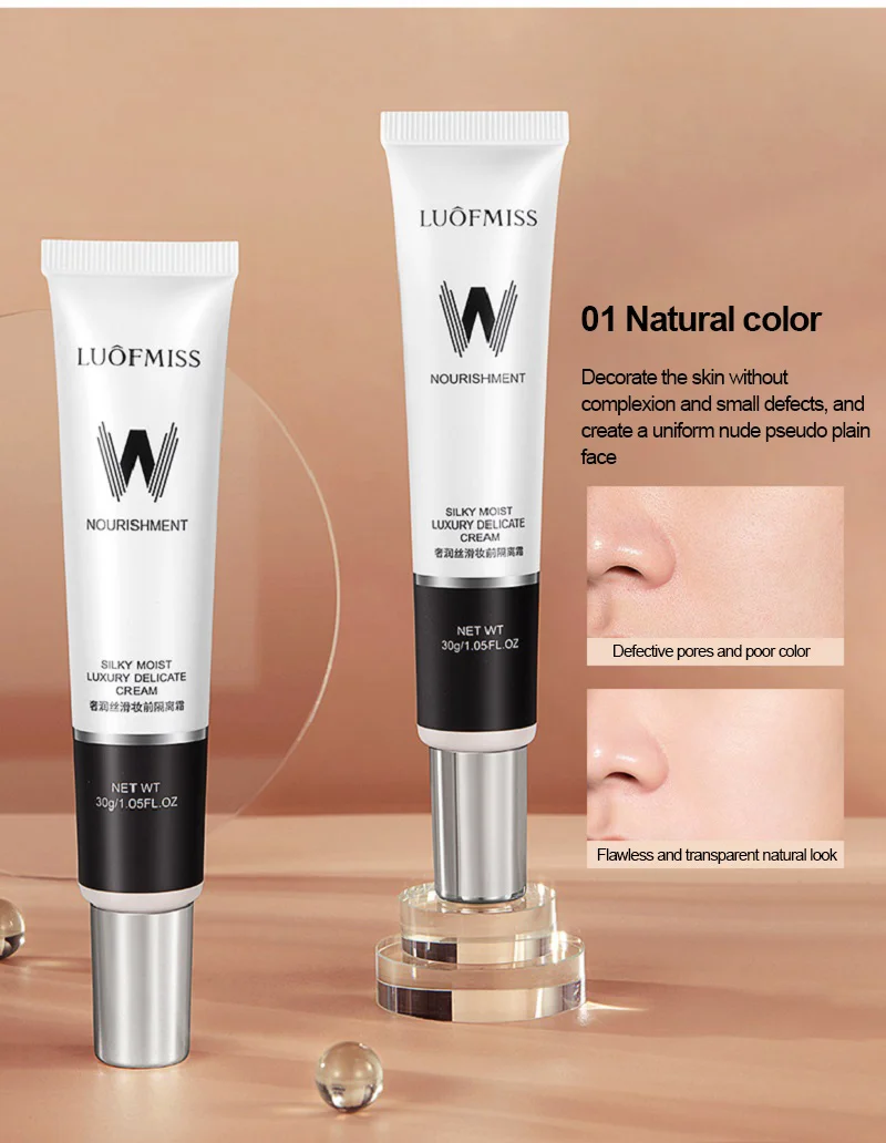 Face Pore Primer For Makeup 30g Skin Moisturize Concealer Oil Control Under Foundation Isolation Invisible Pore Milk Cream Toner_voghion.com