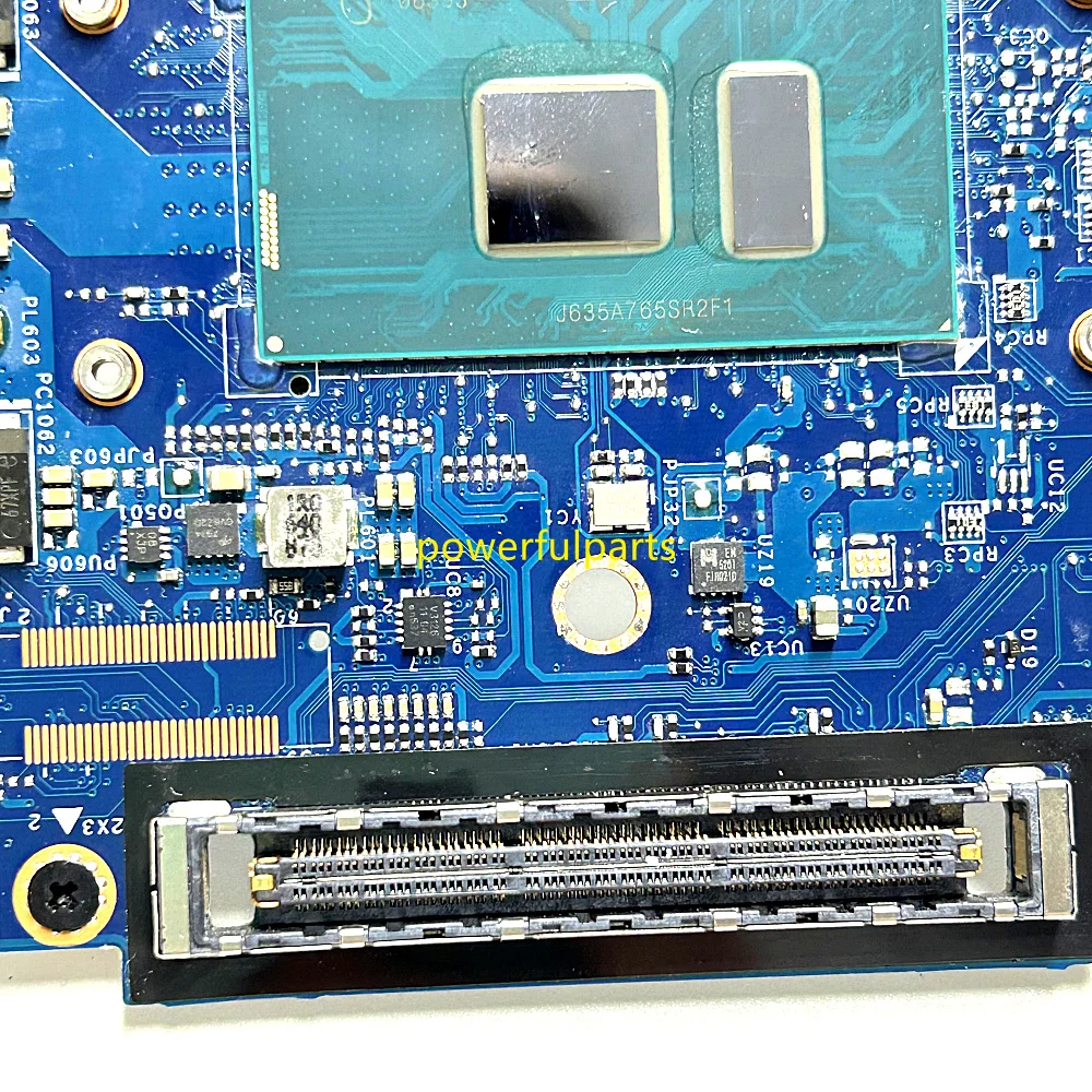 para Dell Latitude 12 7270 E7270 Placa-mãe I56300u I7-6600u Cpu On-board 0t0v7j 0h7y7k Aaz50 La-c451p Funcionando Bem - Imagem 3