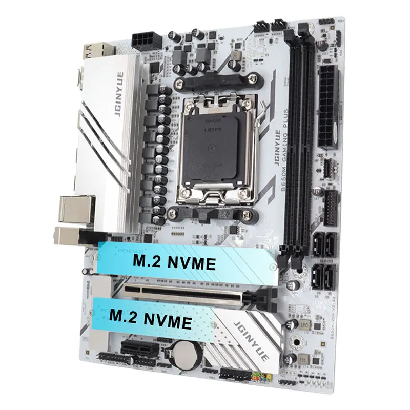 JGINYUE B650M PRO Motherboard AMD AM5 Gaming MATX AMD B650 DDR5