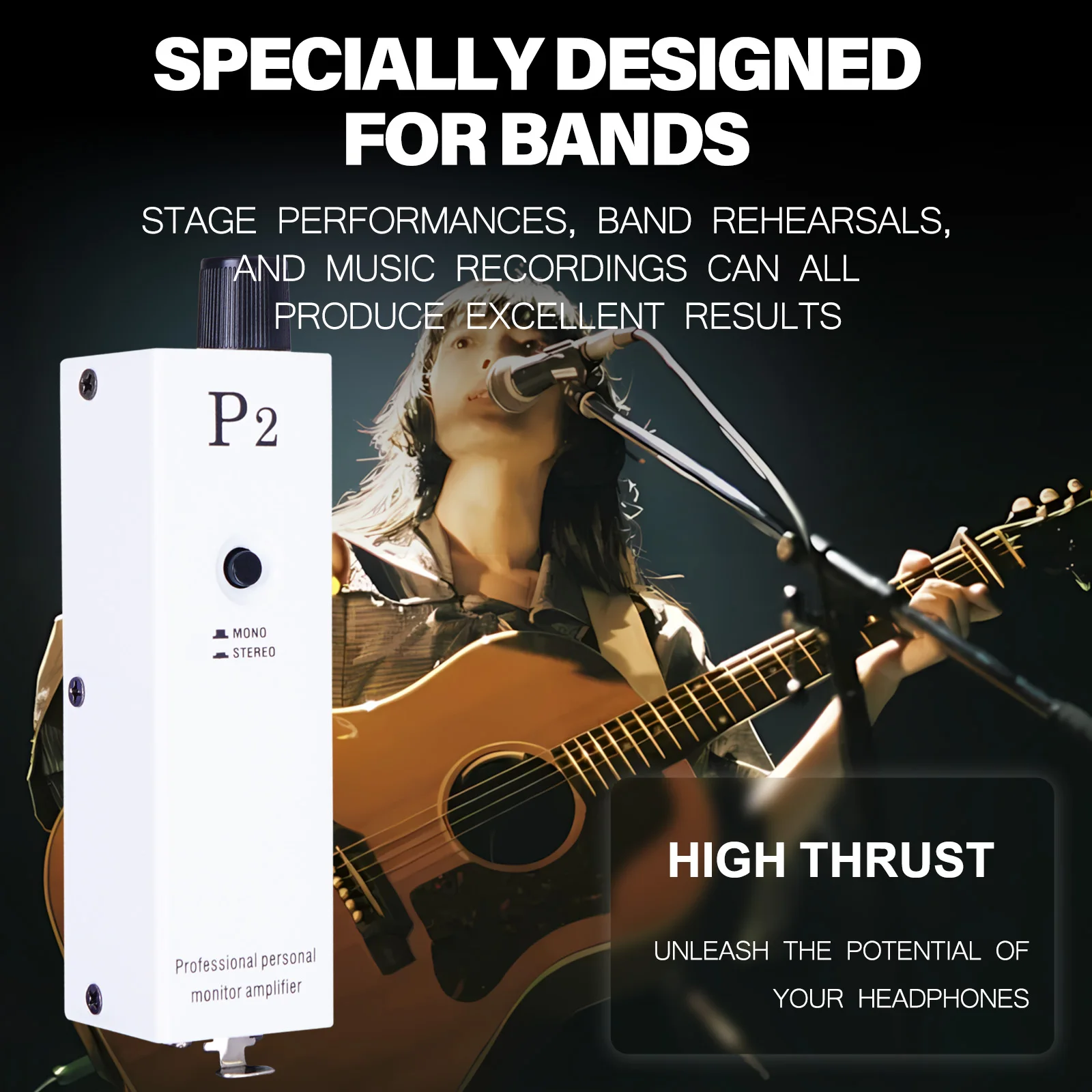 P2 Headphone Amplificador, Amplificador