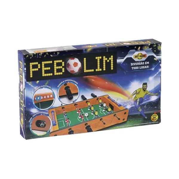 Mini Peelux Table Toto Art Game 51X31X10 Cm - AliExpress