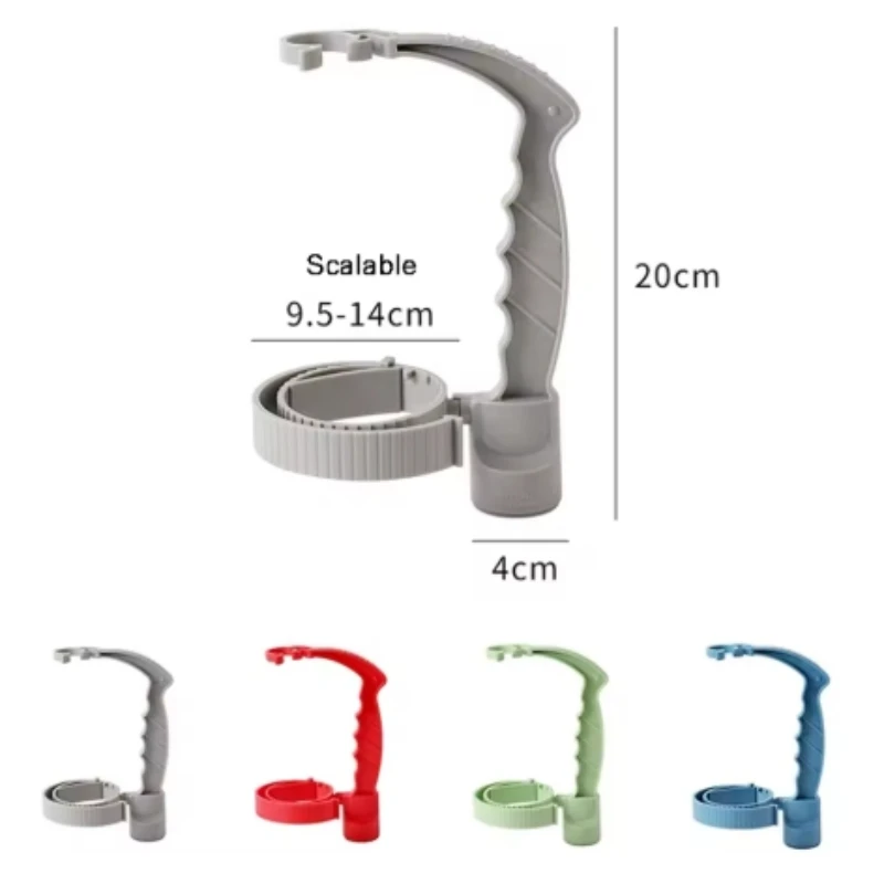 1/4pcs Beverage handle soda water beverage bottle plastic handle (with bottle opener function) Cola handheld pouring handle