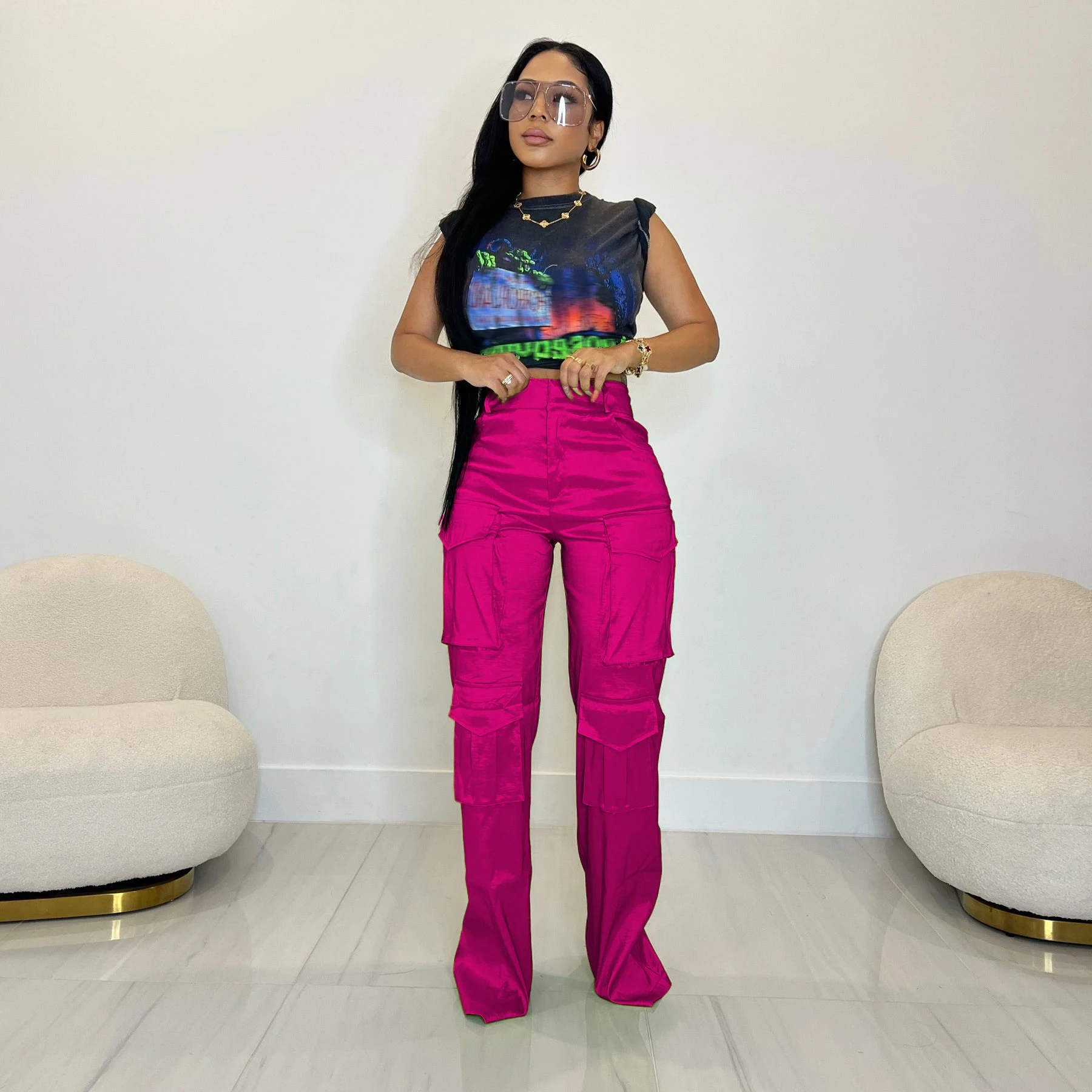 Neon Yellow Flare Pants – StyleAsh