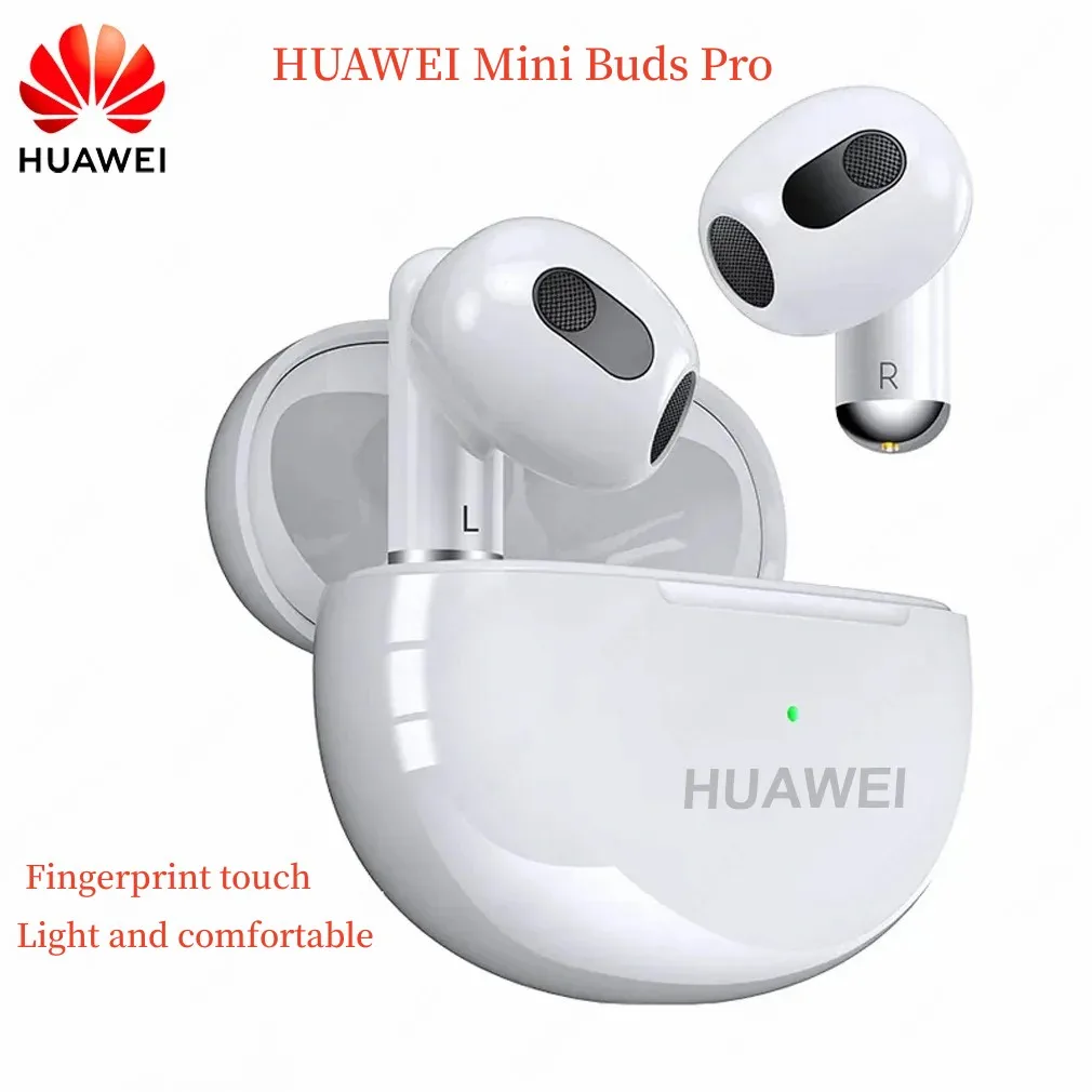 

Huawei Mini Buds1 Bluetooth Earphones Wireless Headphones TWS Sports Headsets Touch Control ENC Earbuds Air Pro 4 For iPhone