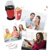 Popcorn Machine Hot Air Popper Wide-Caliber Design Mini Electric Corn Maker EU Home 5