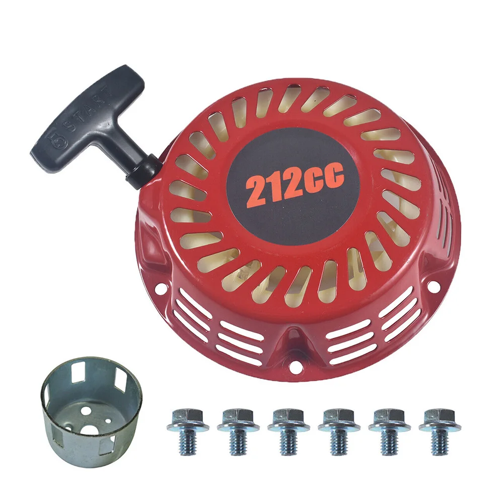 

1Pc Pull Start Recoil Starter For Predator Rato 173cc 212cc For Honda GX120 GX160 GX168 GX200 Engines Garden Power Tool Parts