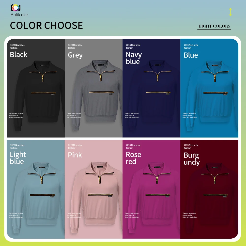 Nurse Uniforms Medical Scrubs Tops Surgery T-shirts Fashionable Hospital Scrubs Jackets with Zipper