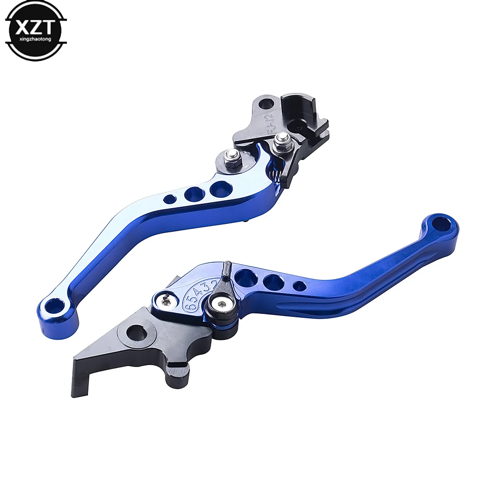 Universal 2Pcs CNC Legierung Motorrad Brems Griff Einstellbare Größe Moto Motorrad Modifikation Kupplung Trommel Bremshebel Griff Heißer – Detail 7