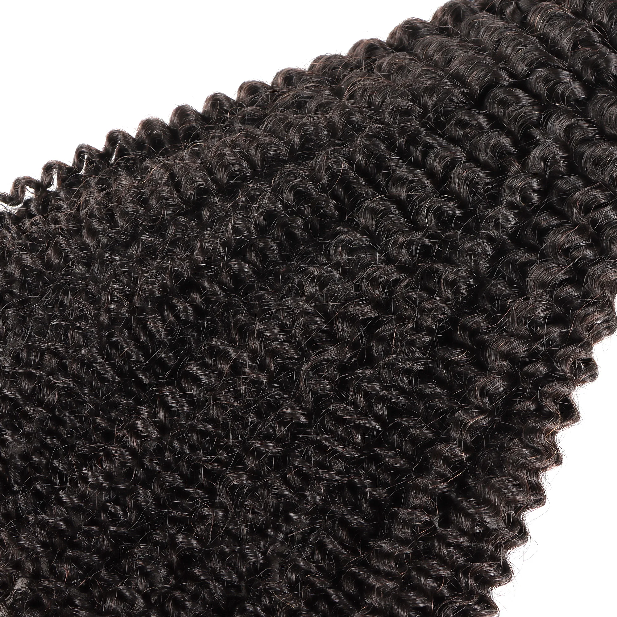 AHVAST kinky curly 100g hair bundles natural color high quality human hair for boho braiding remy extensions braids