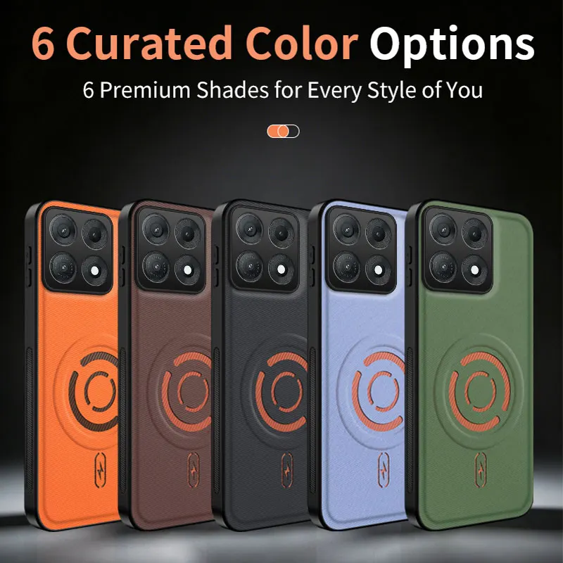 Luxury Business Fabric Magnetic Case with Shockproof Protection