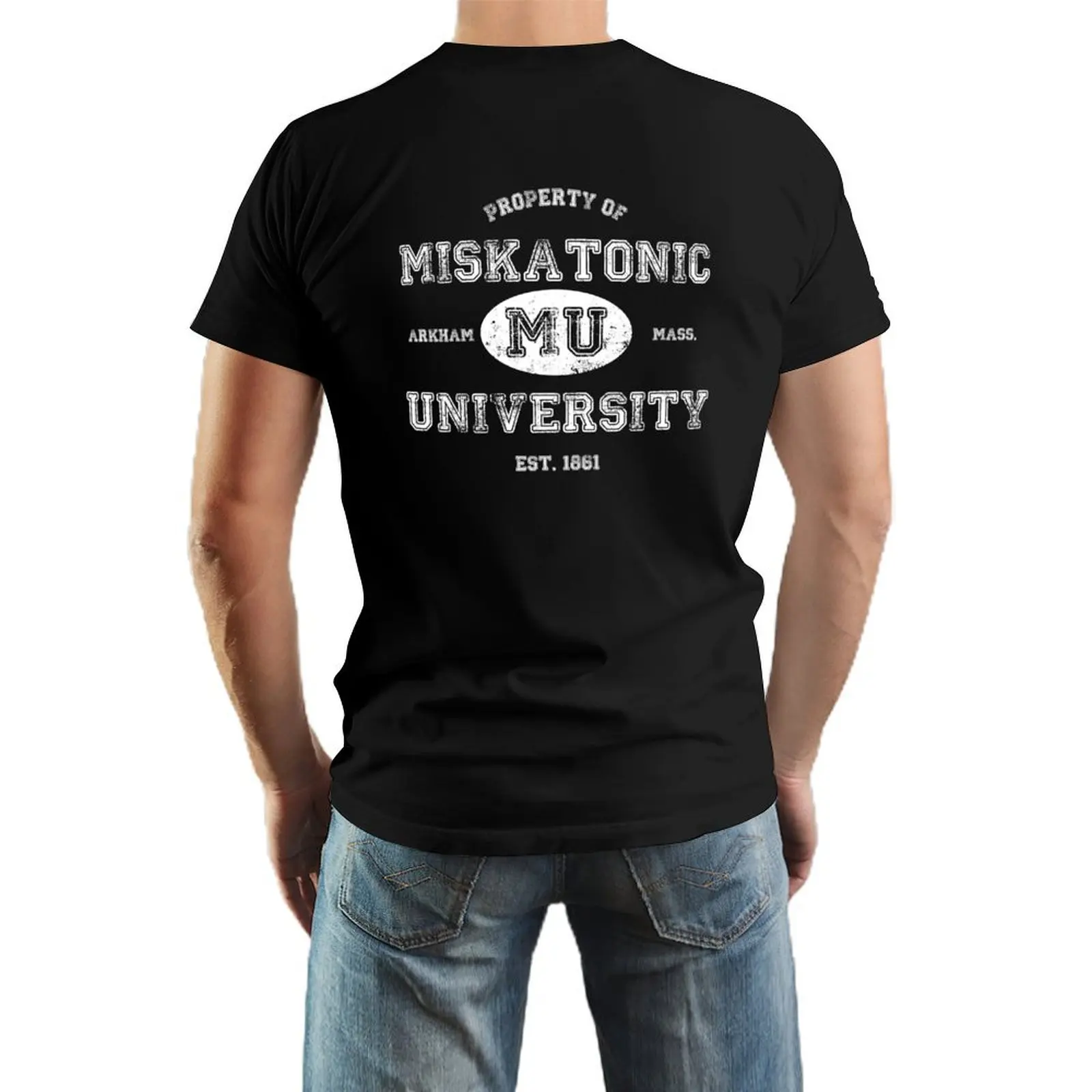 

Miskatonic University T-Shirt sublime tops boys whites oversized mens t shirt
