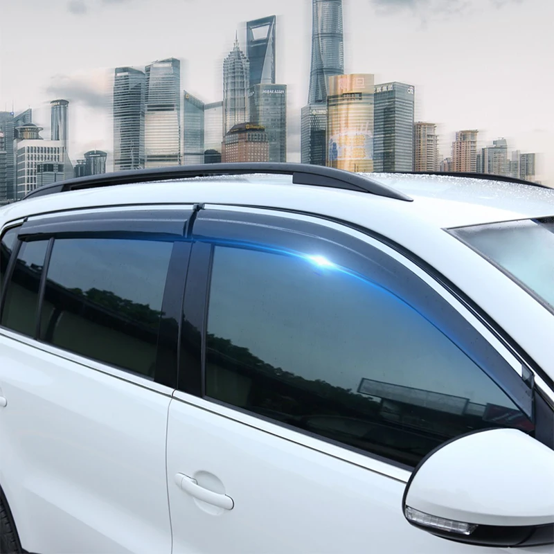 For BYD Seagull Dolphin Mini Car modification Windows visor Rain proof car windows bright strip