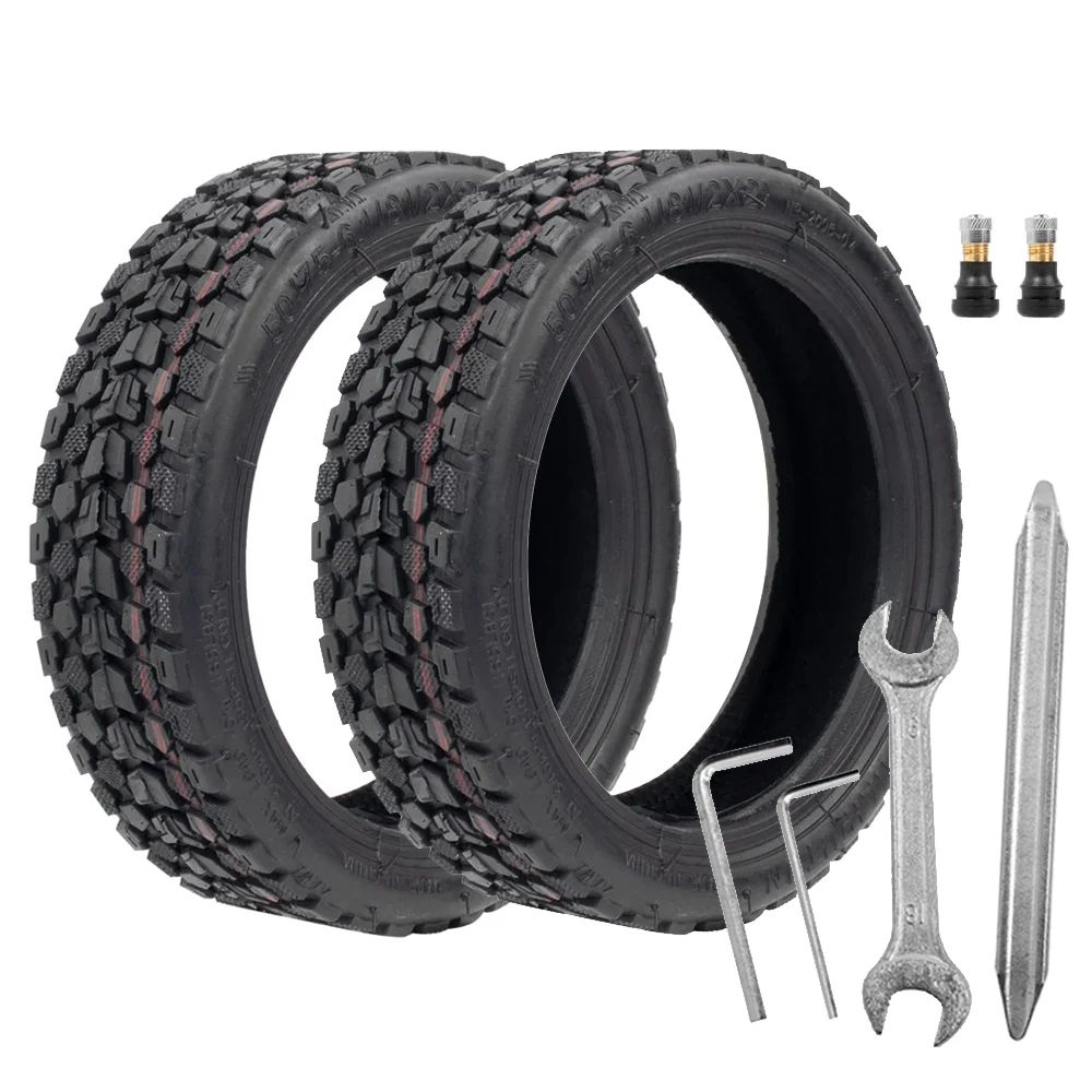 BABEJIA 2PCS 50/75-6.1 Wheels, Upadate with your Scooter with 8 1/2 x 2