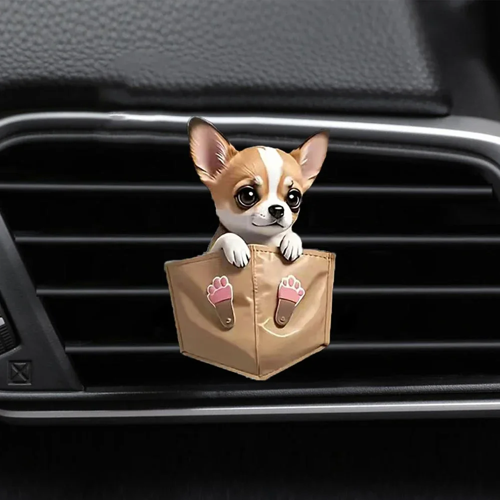 Whimsical Aroma Diffuser Clip for Car Interior Decoration