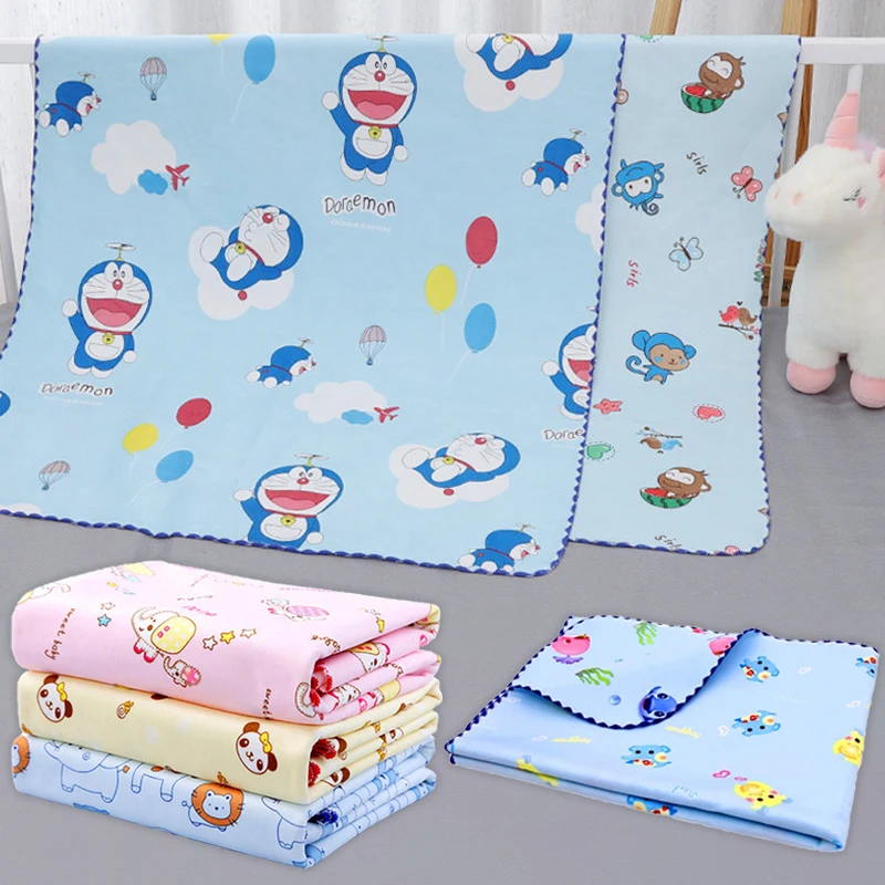 Baby Waterproof Sheet Urine Changing Pads Urine Pad Cartoon Reusable Infant  Bedding Nappy Burp Mattress Changing Mat - AliExpress