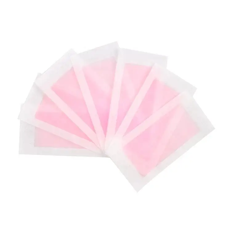 Beauty Spa quality Doll Wax strips 20pcs Hair Removal Depilatory Waxing Strips Factory rose Cold Cold Disposable wax strips