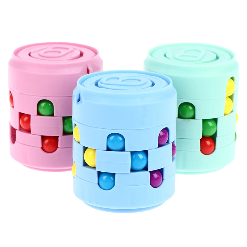 Multiple Functions Fidget Spinner Magic Colorful Beans Finger Spinning Relieves Stress Decompression Tool For Children And Adult fidget toy,sensory fidget toy,anti stress toy