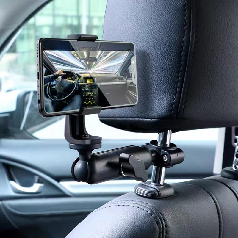 Fahrzeug Auto Mobile Handy POV Ständer Halter Gelenk Video Aufnahme Telefon Unterstützung Halterung für Iphone Auto Filmen – Detail 4