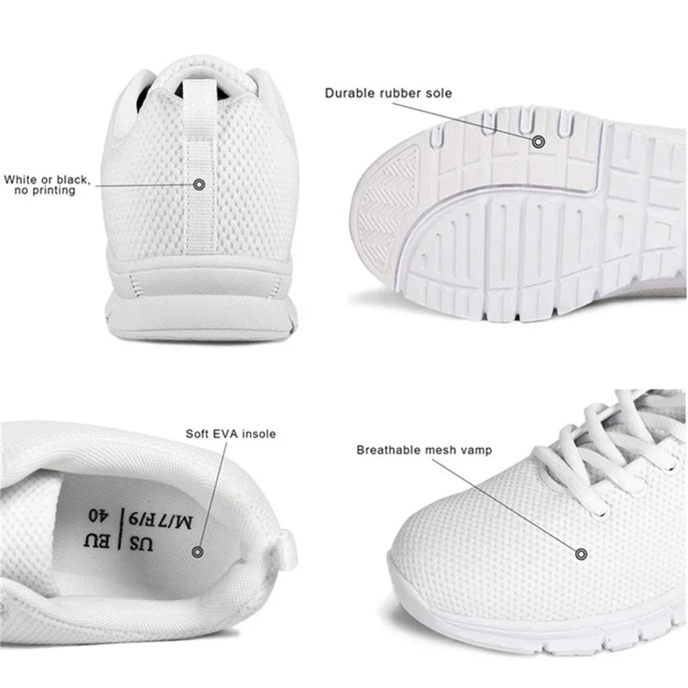Men's Sneakers Breathable Cool Patterns Sport Shoes For Men Mesh Footwear For Boys Fashionable Sneakers 3