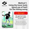 Portable Golf Swing Posture Assist Pedal Removable Golf Swing Leg Gravity Pedal Swing Correction Trainer Golf Accessories 5