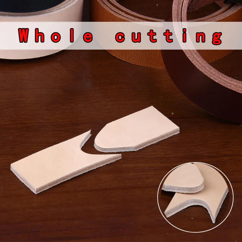 순수 소 가죽 원래 색상 야채 무두질 가죽 벨트 스트립 여성과 남성을위한 반제품 머리없는 바지 벨트 수제 DIY