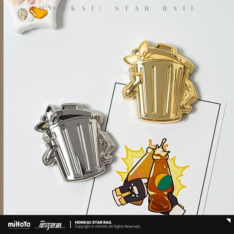 

Presale Game Honkai: Star Rail Official Merch Lordly Trashcan Fridge Magnet