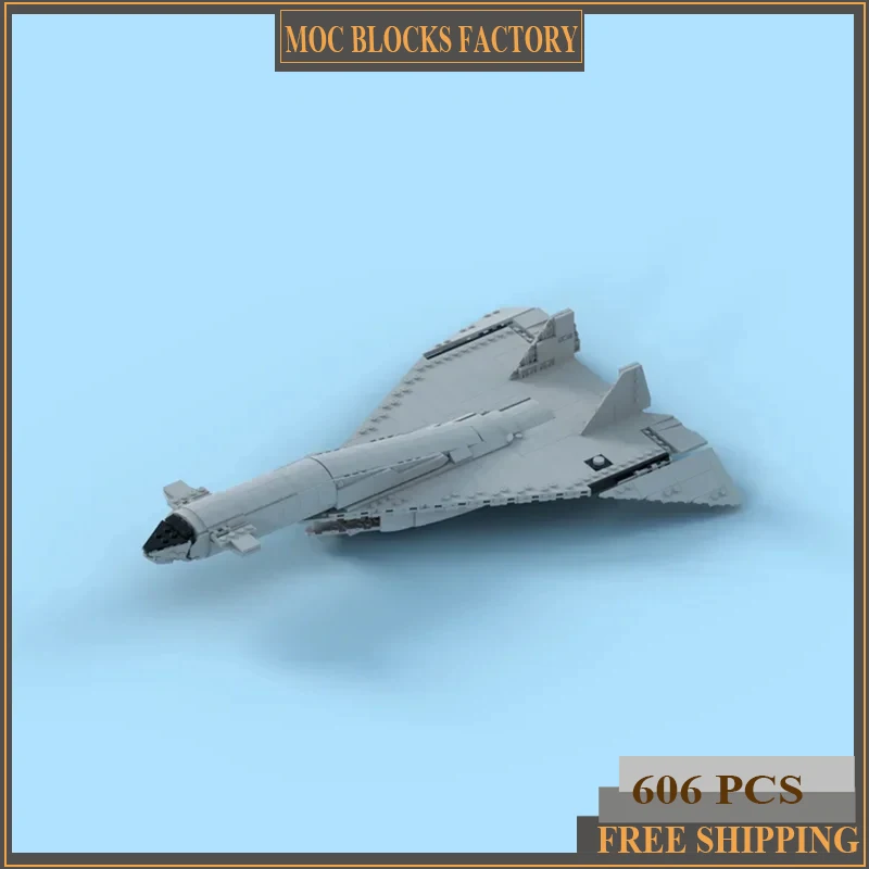 

Военная серия Moc, строительные блоки, строительные блоки, модель бомбардировщика, технологические блоки, Самолеты «сделай сам», игрушки, праздничные элементы