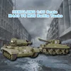 Henglong 1/30 rc tanks,Sherman vs Pershing Infrared Battle Tanks 2.4Ghz RC Battling Panzer Remote Control US Model Tank M4A3 M26 2