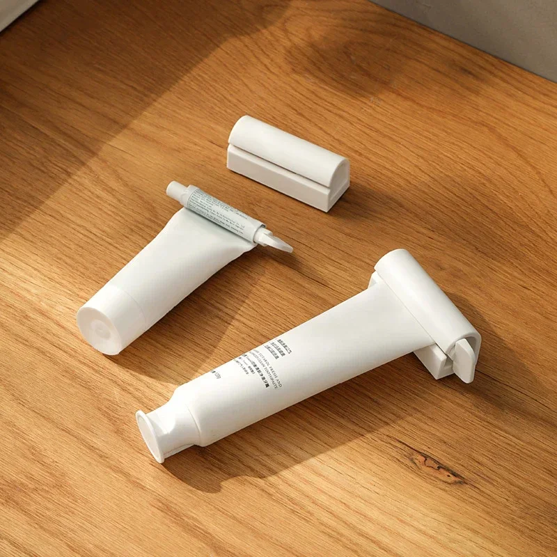 Tooth Brush Holder Bathroom Accessories Wall Toothpaste Squeezer Magnetic Lazy Squeeze Toothpaste Clip Bathroom Rack
