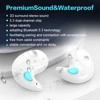 Bluetooth-Compatible 5.3 Stereo Headphones with Charging Case Invisible Sleep Earphones for Running Fitness Learning Accessories 4