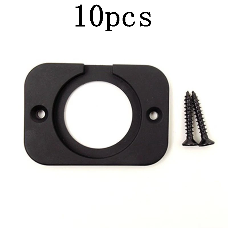 

10pcs DIY Car USB Charger Switch Voltmeter Panel for Marine Cigarette Lighter Voltmeter Power Outlet Socket Panel Mount Holder