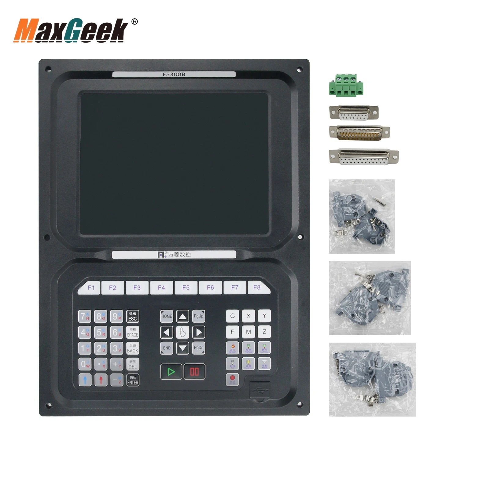 

Maxgeek For Fangling F2300B 2 Axis CNC Controller Motion Controller For Gantry Flame Plasma Cutting Machines