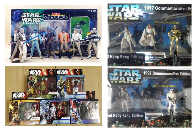 Оригинальные подвижные экшн-фигурки Hasbro в стиле Звездных Войн | Игрушки и хобби