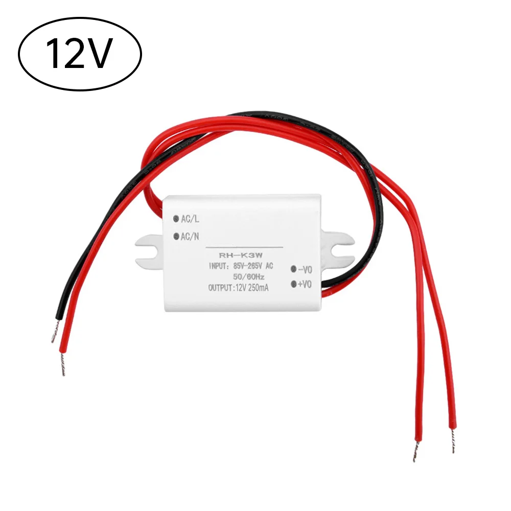 AC/DC-DC 스텝 다운 전원 모듈, 벅 컨버터 모듈, 전압 조정기 인버터, AC 85-265V, DC 120-374V-3.3V, 5V, 12V, 3W
