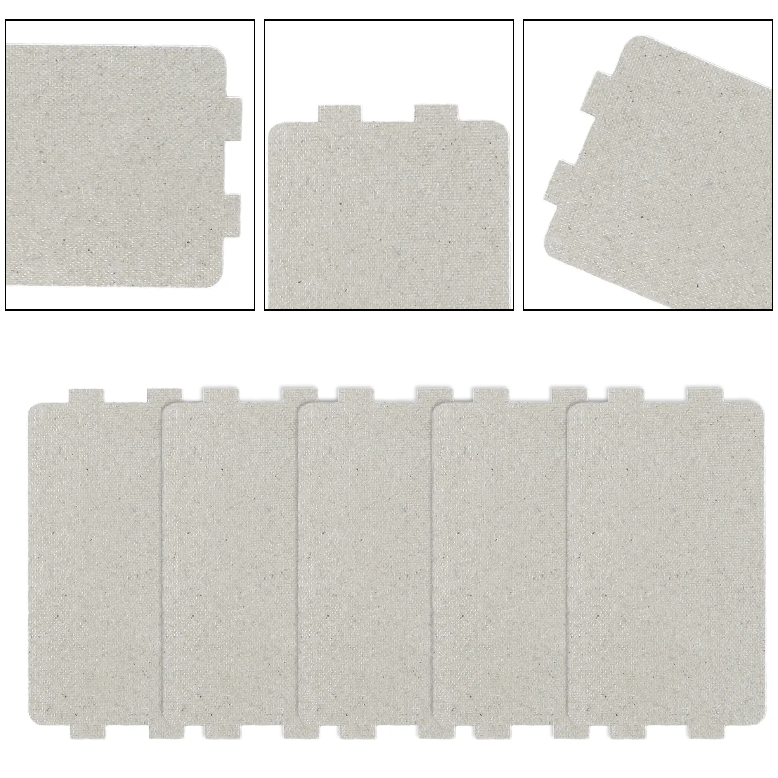 5pcs Microwave Oven Mica Sheet Wave Guide Waveguide Cover Sheet Plate for Electric Hair-dryer Toaster Microwave Oven Warmer microwave oven mica sheet microwave oven spare parts
