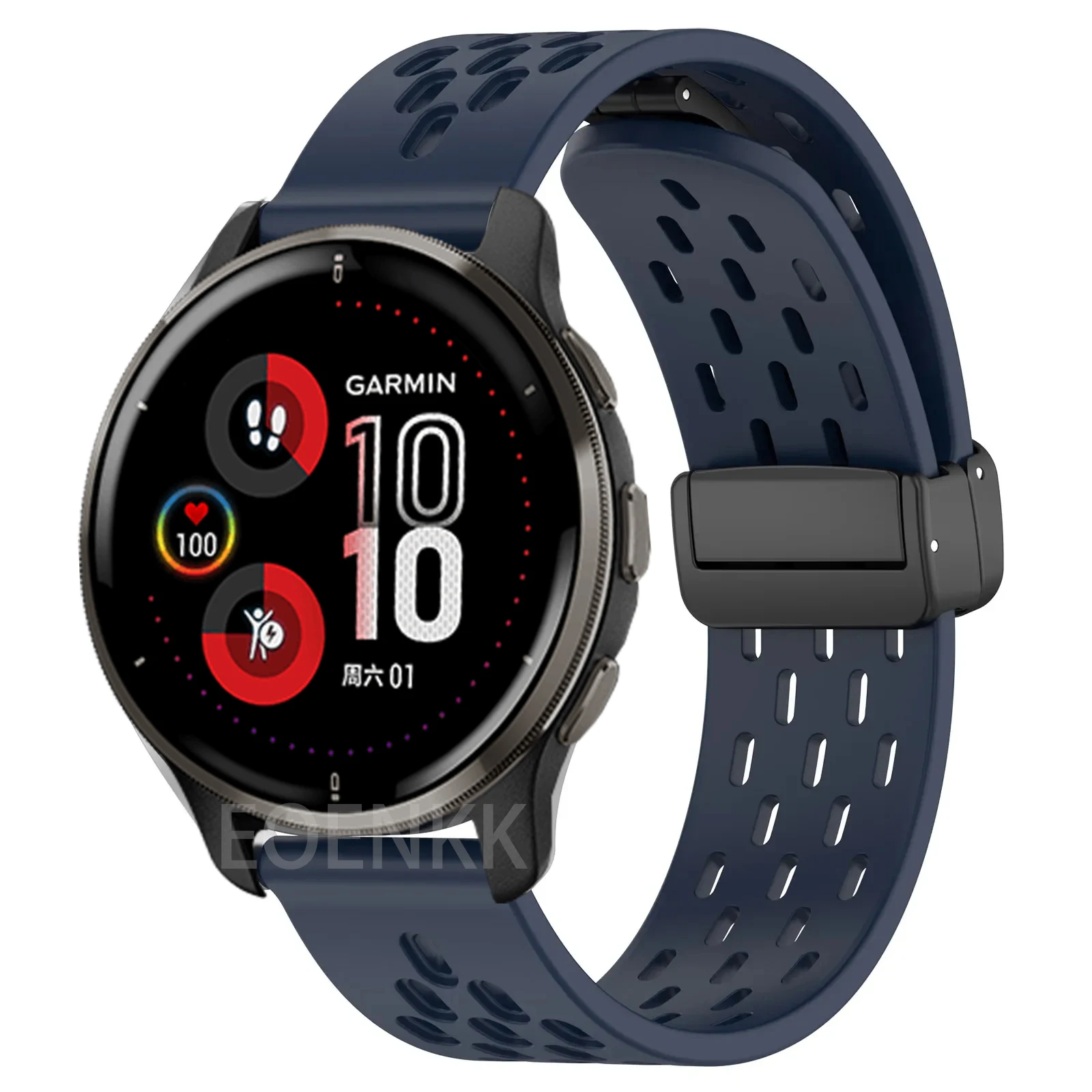 Silicone Replacement Band Strap, 20mm - Universal Fit