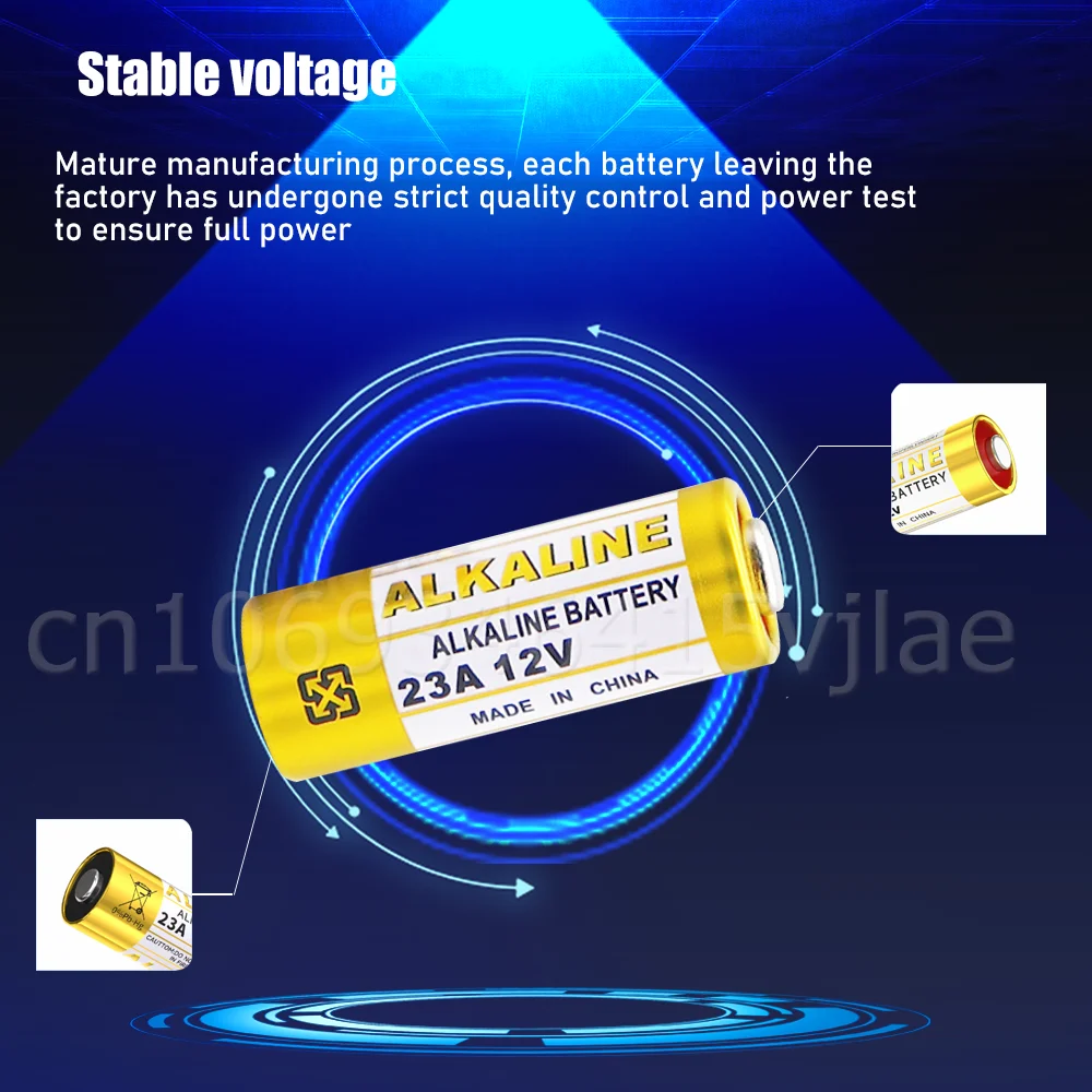 Alkaline Battery 10PCS 12V A23 Alkaline Battery for Doorbell Alarm Toy Remote